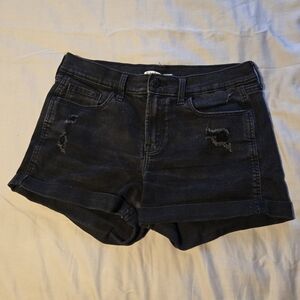 Old Navy Women's Black Jean Shorts
